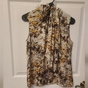 Vince Camuto Leopard Blouse